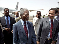 Kofi Annan in Sudan